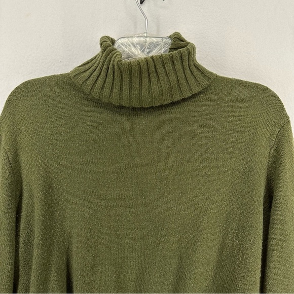 A New Day Turtleneck Knit Sweater M Green - Picture 2 of 9